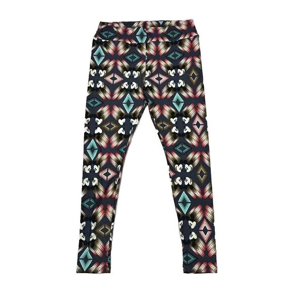 Disney x LuLaRoe Retro Mickey Mouse Head Leggings Geometric Aztec TC2 18+ NEW! - Picture 1 of 9